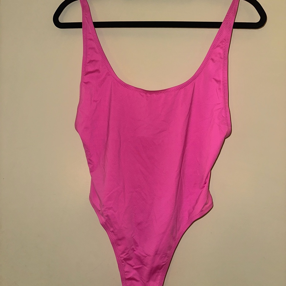 Skims Pink One-Piece Swimsuit - Picture 2 of 6